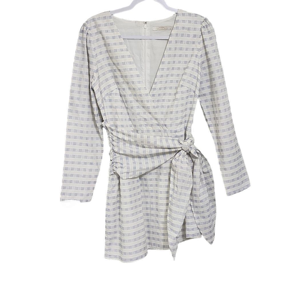 La Maison Talulah dress white & blue striped M